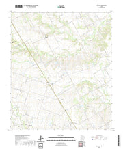 US Topo 7.5-minute map for Belfalls TX