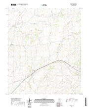 US Topo 7.5-minute map for Benoit TX