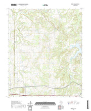 US Topo 7.5-minute map for Bernie Lake TX