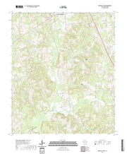 US Topo 7.5-minute map for Berryhill Creek TX