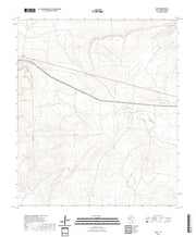 US Topo 7.5-minute map for Best TX