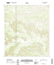 US Topo 7.5-minute map for Big Canyon Ranch TX