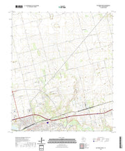 US Topo 7.5-minute map for Big Spring North TX