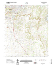 US Topo 7.5-minute map for Big Spring South TX