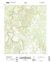 US Topo 7.5-minute map for Big Valley North TX