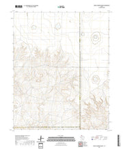 US Topo 7.5-minute map for Bivins Channing Ranch TX