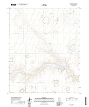 US Topo 7.5-minute map for Bivins Lake TX