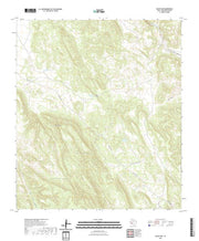 US Topo 7.5-minute map for Black Gap TX