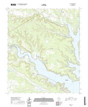 US Topo 7.5-minute map for Bland TX