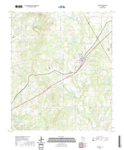 US Topo 7.5-minute map for Blanket TX