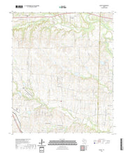 US Topo 7.5-minute map for Bluett TX