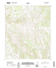 US Topo 7.5-minute map for Bluff Dale NE TX