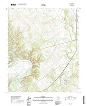 US Topo 7.5-minute map for Blum TX