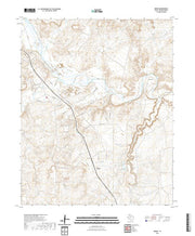 US Topo 7.5-minute map for Boden TX