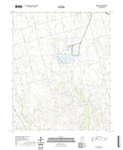 US Topo 7.5-minute map for Boggy Creek TX