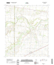 US Topo 7.5-minute map for Bomarton TX