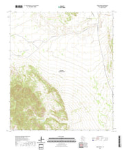 US Topo 7.5-minute map for Bone Spring TX