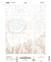 US Topo 7.5-minute map for Booker SW TX