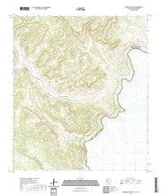 US Topo 7.5-minute map for Bourland Canyon TXCOA