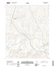 US Topo 7.5-minute map for Boys Ranch West TX