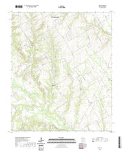 US Topo 7.5-minute map for Boz TX