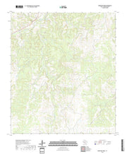 US Topo 7.5-minute map for Bradford Creek TX