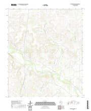 US Topo 7.5-minute map for Bradford Draw TX