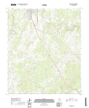 US Topo 7.5-minute map for Brady South TX