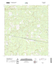 US Topo 7.5-minute map for Bragg TX