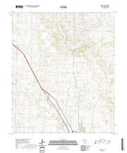 US Topo 7.5-minute map for Brand TX