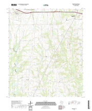 US Topo 7.5-minute map for Brashear TX