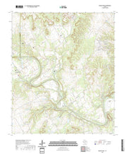 US Topo 7.5-minute map for Brazos Point TX