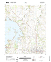 US Topo 7.5-minute map for Breckenridge TX