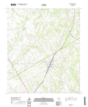 US Topo 7.5-minute map for Bremond TX