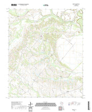 US Topo 7.5-minute map for Bristol TX