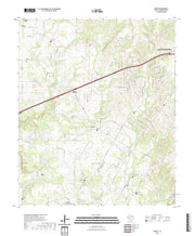 US Topo 7.5-minute map for Brock TX