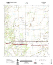 US Topo 7.5-minute map for Brookshire TX