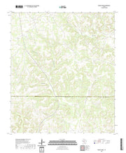 US Topo 7.5-minute map for Brushy Draw TX