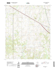 US Topo 7.5-minute map for Brushy Mound TX