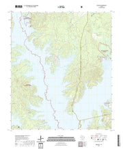 US Topo 7.5-minute map for Buck Bay TX