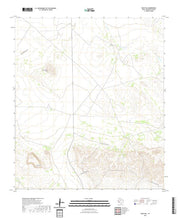 US Topo 7.5-minute map for Buck Hill TX