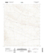 US Topo 7.5-minute map for Buckhorn Draw East TX