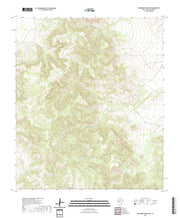 US Topo 7.5-minute map for Buckhorn Mountain TX