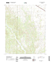 US Topo 7.5-minute map for Buffalo Arroyo TX