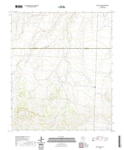 US Topo 7.5-minute map for Buffalo Draw TX