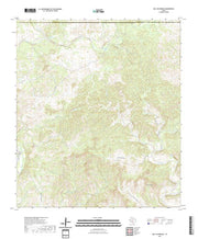 US Topo 7.5-minute map for Bull Waterhole TX