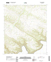 US Topo 7.5-minute map for Bullis Gap TXCOA