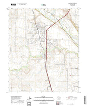 US Topo 7.5-minute map for Burkburnett TXOK