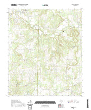 US Topo 7.5-minute map for Burkett TX