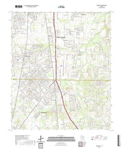 US Topo 7.5-minute map for Burleson TX